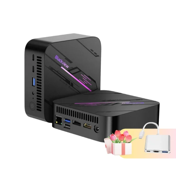 Blackview Mini PC MP100 Gaming | 16 GB RAM 512 GB ROM